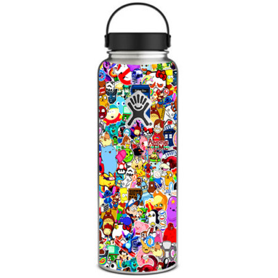 hydroflask 40 oz wide mouth custom skin